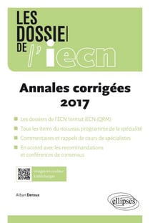 Les dossiers de l'IECN - annales 2017 corrigées