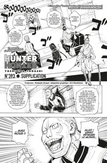 Hunter X Hunter - Tome 38 - Chapitre 393 - Supplication