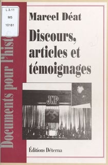 Discours, articles et témoignages