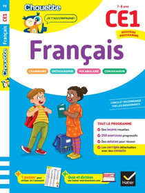 Français CE1 - Cahier de soutien nouveau programme - Leçons et exercices corrigés
