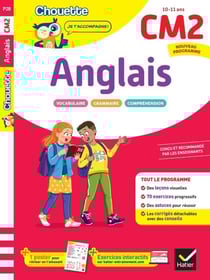 Anglais CM2 - Cahier de soutien nouveau programme - Leçons et exercices corrigés