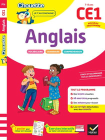 Anglais CE1 - Cahier de soutien nouveau programme - Leçons et exercices corrigés