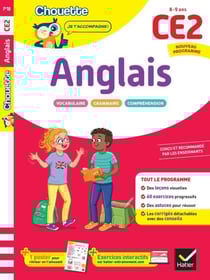 Anglais CE2 - Cahier de soutien nouveau programme - Leçons et exercices corrigés
