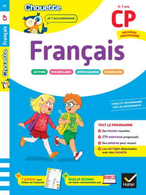 Français CP - Cahier de soutien nouveau programme - Leçons et exercices corrigés