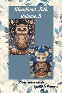 Woodland Folk Collection 5 - Woodland Folk Cross Stitch, #5