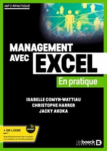 Management avec Excel en pratique - BTS, DUT, Licences, Écoles de commerce