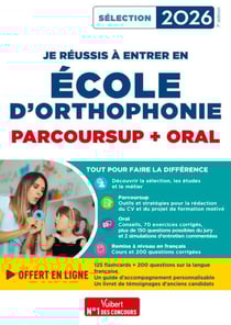 Je réussis à entrer en école d’Orthophonie - Parcoursup + Oral - Sélection 2026