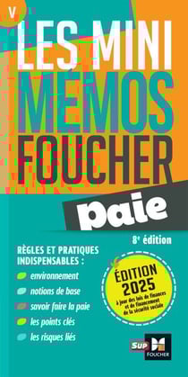 Les mini memos Foucher - Paie -8e édition - Révision