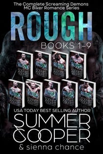 Rough: Books 1-9: The Complete Screaming Demons MC Biker Romance Series - Steamy Summer Romance Collection