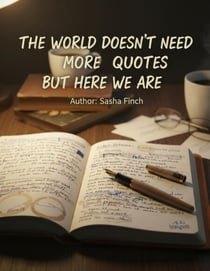 The World Doesn’t Need More Quotes, But Here We Are