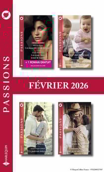 Pack mensuel Passions - 8 romans + 1 titre gratuit (Février 2026)