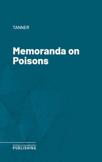 Memoranda on Poisons