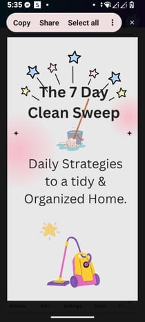 The 7 Day Clean Sweep