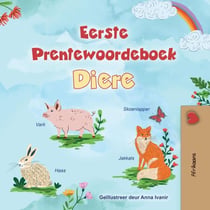 Eerste Prentewoordeboek Diere - Afrikaans Bedtime Collection