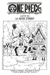 One Piece édition originale - Chapitre 1168 - La neige d'Erbaf