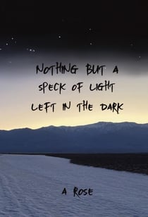 Nothing but a Speck of Light Left in the Dark