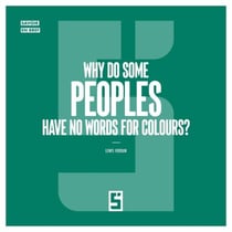 Why Do Some Peoples Have No Words for Colours ?