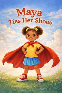 Maya Ties Her Shoes