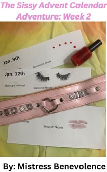 The Sissy Advent Calendar Adventure: Week 2