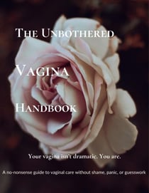 The unbothered vagina handbook