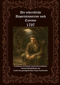 Die schreckliche Deportationsreise nach  Cayenne   1797 - Erzählung von Ramel, einem der Geretteten, vormals Befehlshaber der Garde des gesetzgebenden Corps in Frankreich