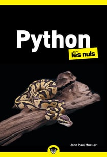 Python poche pour les Nuls - Guide complet pour programmer en Python, Google Colab, fonctions, bibliothèques Python