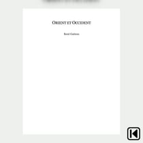 Orient et Occident