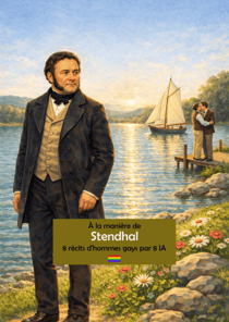 À la manière de Stendhal - 8 récits d'hommes gays par 8 IA