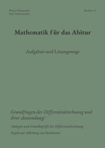 Mathematik für das Abitur - Booklet 13