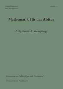 Mathematik für das Abitur - Booklet 12