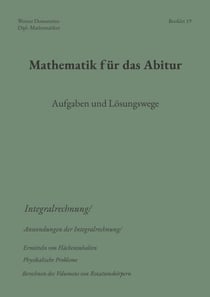Mathematik für das Abitur - Booklet 19