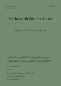 Mathematik für das Abitur - Booklet 15