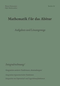 Mathematik für das Abitur - Booklet 20