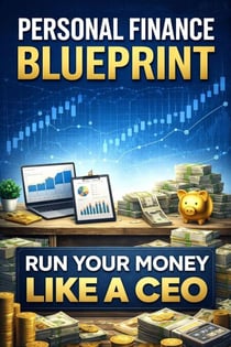 Personal Finance Blueprint - Run Your Money Like A CEO- Including FREE Ultimate Finance Tracker (Google Sheets)