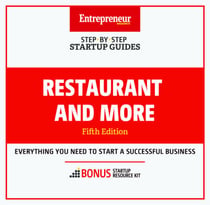Restaurant and More - Step-By-Step Startup Guide