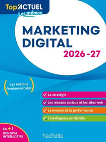 Top'Actuel Marketing digital 2026-2027
