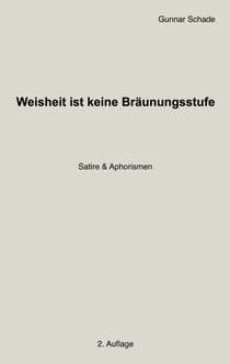Weisheit ist keine Bräunungsstufe - Satire & Aphorismen