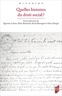 Quelles histoires du droit social?