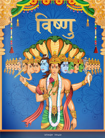 Dashavtaar/Tales of Vishnu: Story Book for Children in Hindi