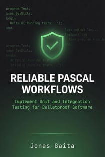 Reliable Pascal Workflows: Implement Unit and Integration Testing for Bulletproof Software - Writing Maintainable Pascal