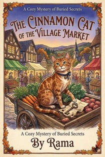 The Cinnamon Cat of the Village Market  A Cozy Mystery of Buried Secrets
