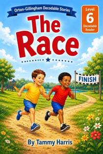 Orton-Gillingham Decodable Stories: Level 6 – The Race - Orton-Gillingham Decodable Stories