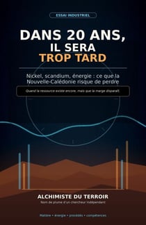 Dans 20 ans, il sera trop tard - Nickel, scandium, énergie : ce que la Nouvelle-Calédonie risque de perdre