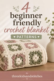 4 Beginner-Friendly Crochet Blanket Patterns
