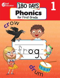 180 Days™: Phonics for First Grade - Practice, Assess, Diagnose