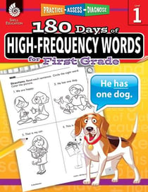 180 Days™: High-Frequency Words for First Grade - Practice, Assess, Diagnose