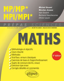 Mathématiques MP/MP* - MPI/MPI*