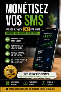 Monétisez Vos SMS : Gagnez jusqu'à 50 € par mois en arrière-plan avec votre forfait mobile.