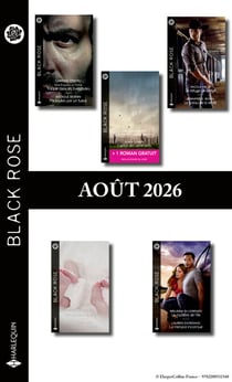 Pack mensuel Black Rose - 10 romans + 1 gratuit (Août 2026)