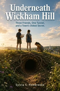 Underneath Wickham Hill - A heartwarming, gently spooky middle-grade adventure about a brave little sister, a vanished girl, a hidden tunnel, buried history, an unlikely friendship, and the courage it takes to follow someone you love into the dark